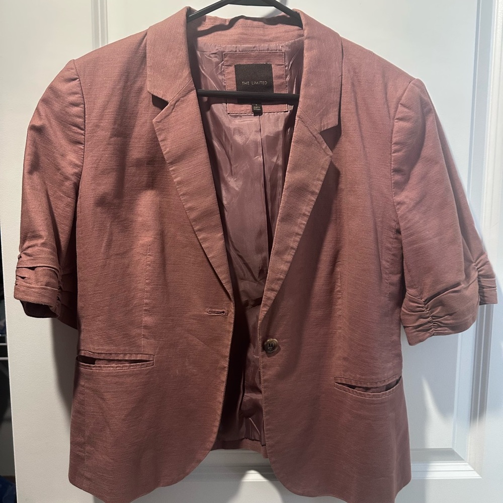 The Limited Mauve Blazer